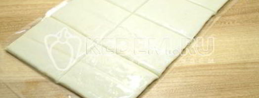 тарталетки из слоеного теста. Шаг 2