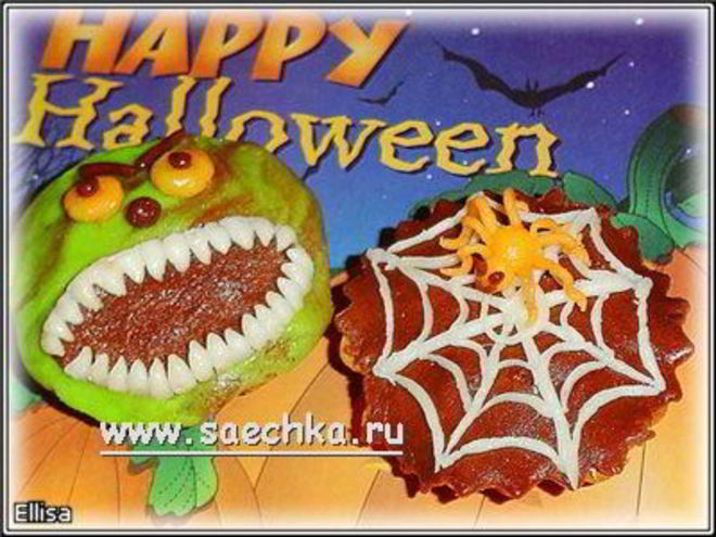 Рецепт тарталеток к хэллоуину