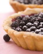 Тарталетки с черничной начинкой