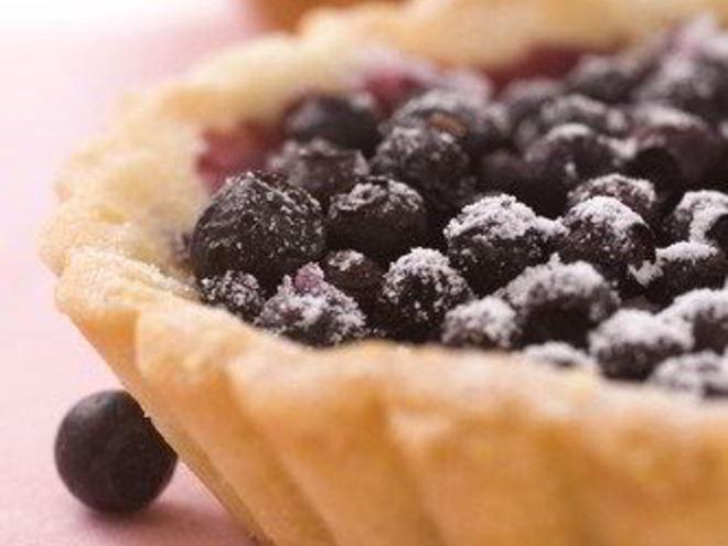 Рецепт тарталеток с черничной начинкой