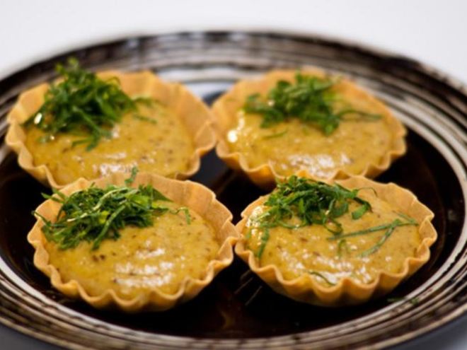 Рецепт тарталеток с грибным муссом