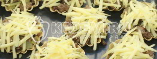 тарталетки с начинкой новогодний сюрприз. Шаг 7