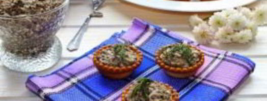 тарталетки с паштетом. Шаг 4