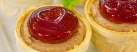 тарталетки с печеночным паштетом и гранатовым желе. Шаг 19