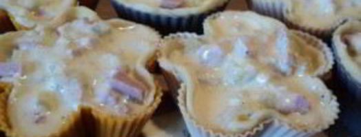 тарталетки с ветчиной и сыром. Шаг 7