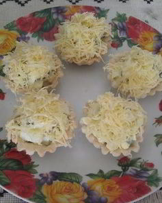 Тарталетки с языком