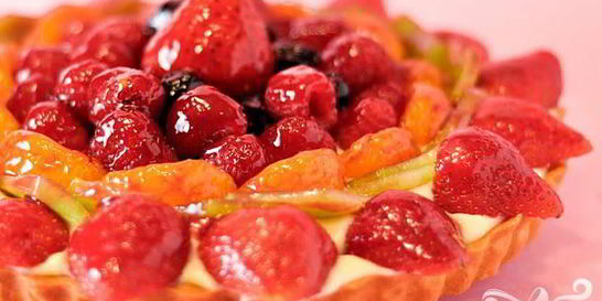 Фруктово-ягодный тарт