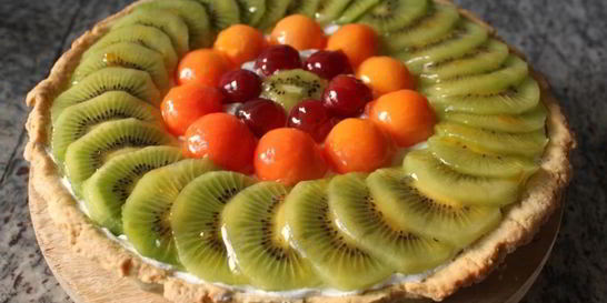 Фруктовый тарт с кремом шантильи