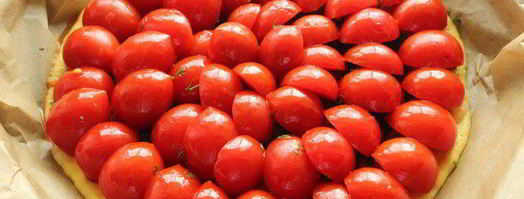 картофельный тарт с черри и укропом. Шаг 7