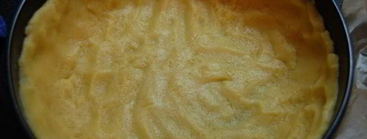 клубничный тарт с творожным кремом и шоколадом. Шаг 2