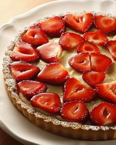 Клубничный тарт с заварным кремом