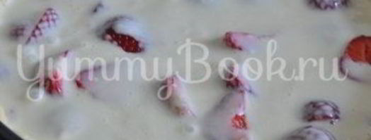 клубничный тарт со сметаной. Шаг 12