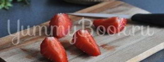 клубничный тарт со сметаной. Шаг 8