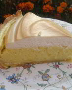 Лимонный тарт с меренгой