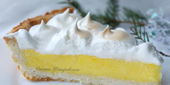 Лимонный тарт