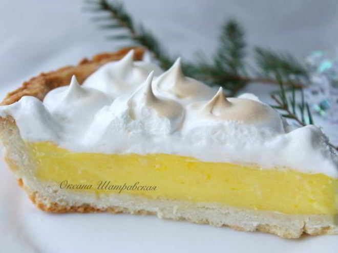 Рецепт лимонного тарта