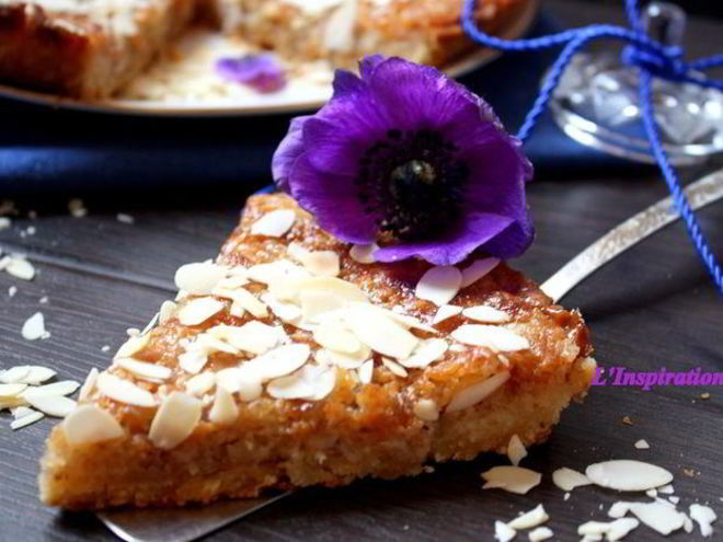 Рецепт миндально-медового тарт