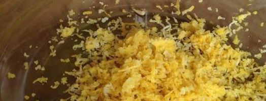 миндальный тарт с лимонным пудингом. Шаг 4