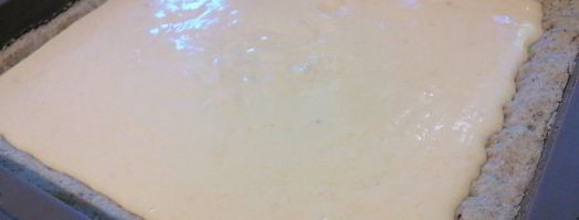 ореховый тарт с персиковым курдом. Шаг 12