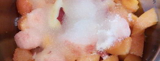 ореховый тарт с персиковым курдом. Шаг 4