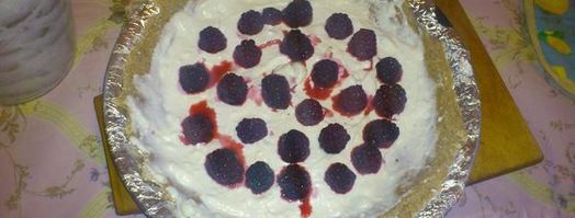 овсяный тарт с ежевикой. Шаг 9