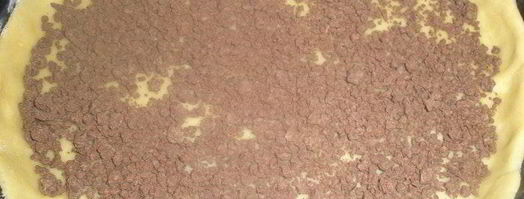 шоколадно-персиковый тарт. Шаг 5