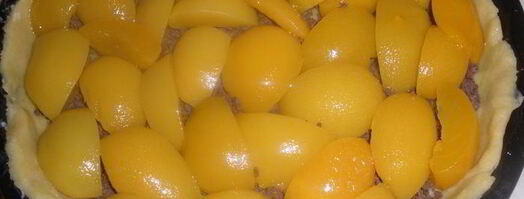 шоколадно-персиковый тарт. Шаг 6