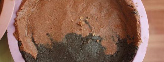 шоколадный тарт с клубникой. Шаг 6