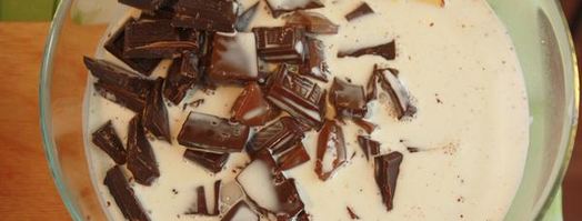 шоколадный тарт с клубникой. Шаг 8