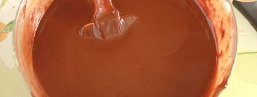 шоколадный тарт с клубникой. Шаг 9