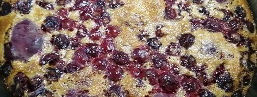 шоколадный теплый тарт с вишнями и сливами. Шаг 15