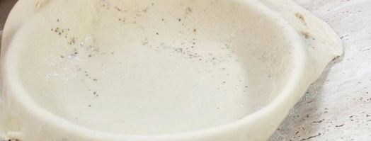 сытный тарт с моцареллой и помидорами. Шаг 3