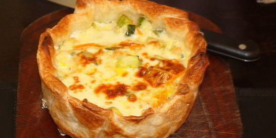 Тарт из цукини