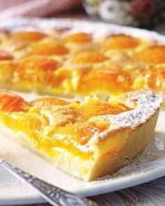 Тарт с абрикосами