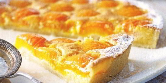 Тарт с абрикосами