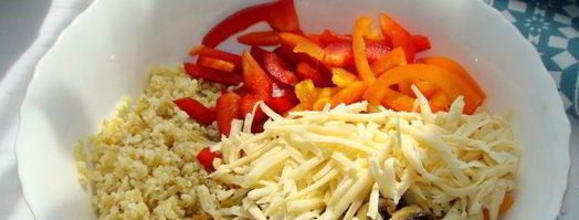 тарт с булгуром и грибами. Шаг 5