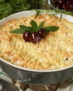 Тарт с черешней