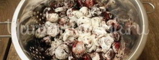 тарт с черешней. Шаг 7