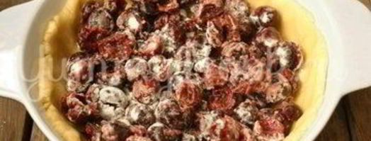 тарт с черешней. Шаг 9