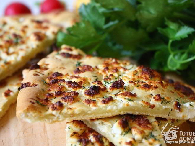 Рецепт тарта с фетой