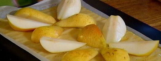 тарт с грушами в абрикосовой глазури. Шаг 7