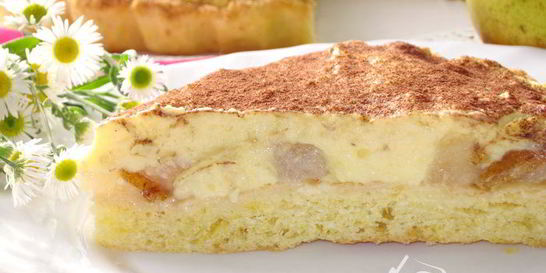 Тарт с грушами