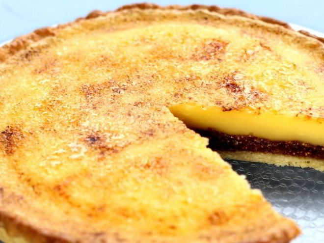 Рецепт тарта с инжиром и крем-брюле