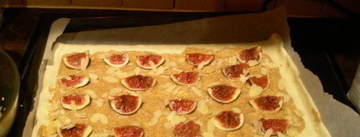 тарт с инжиром и миндалем. Шаг 5