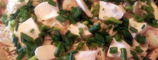 тарт с картофелем и сардельками быстрый ужин. Шаг 4