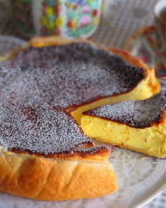 Тарт с нежной творожно-ванильной начинкой