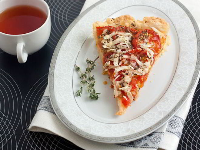 Рецепт тарта с помидорами черри