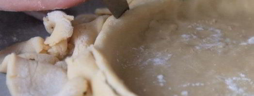 тарт с ревенем и миндалем. Шаг 8