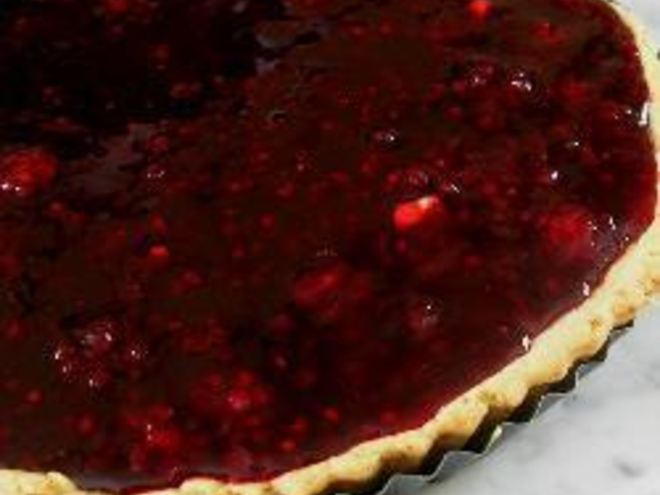 Рецепт тарта с ягодами и лимонным кремом