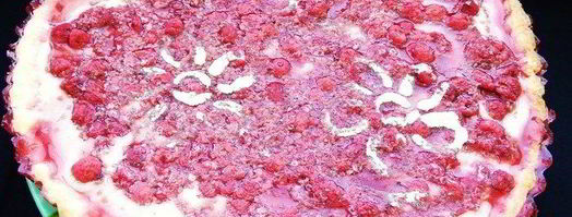 тарт с заварным кремом и малиновым желе. Шаг 12